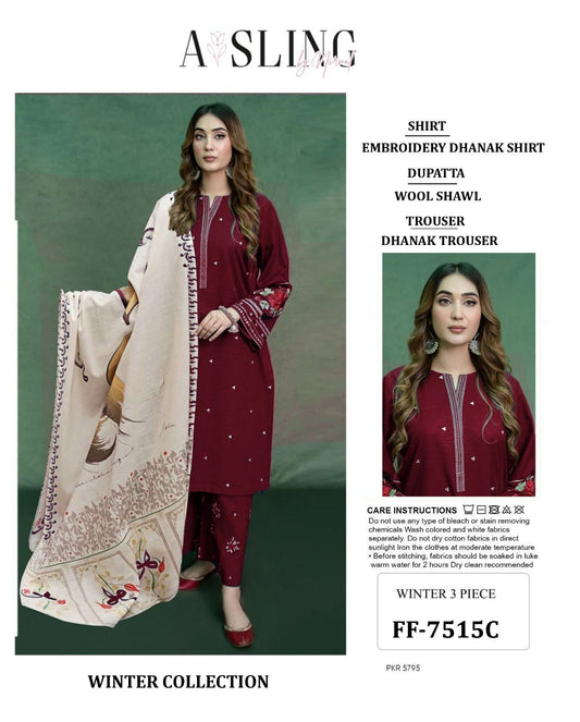 DHANAK 3 PC SUIT