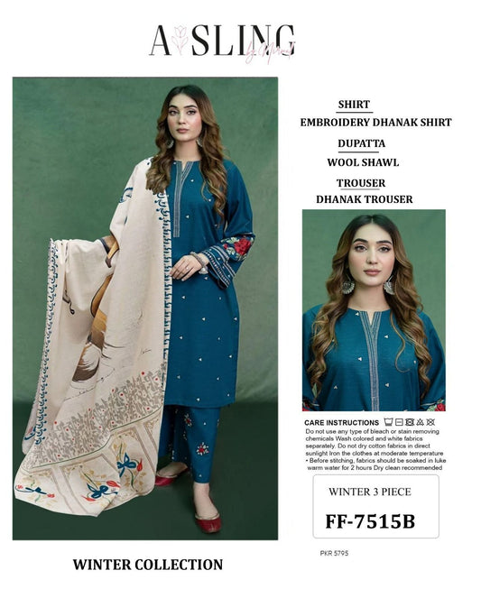 DHANAK 3PC SUIT
