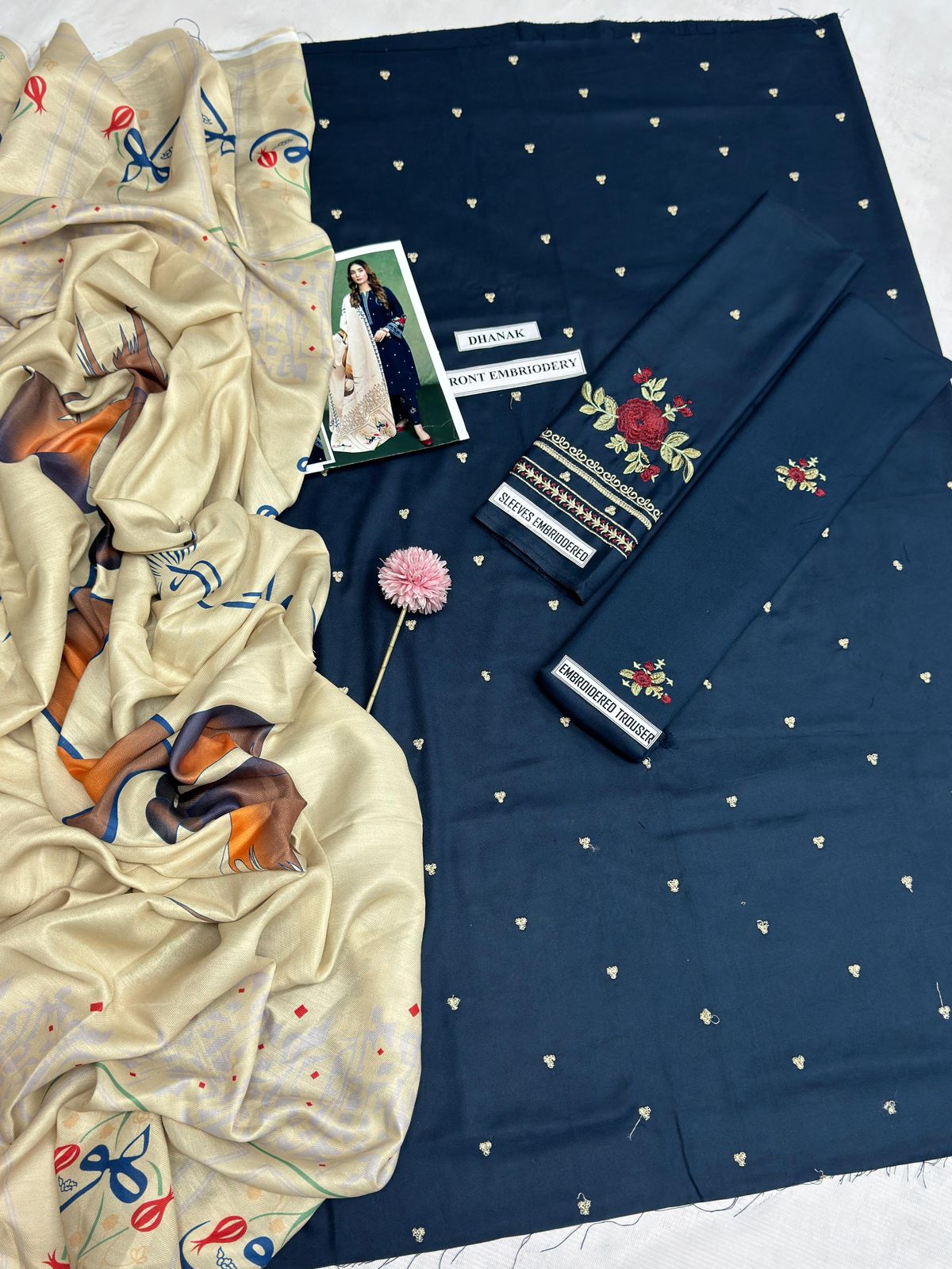DHANAK 3PC SUIT