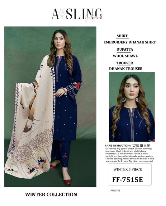 DHANAK 3PC SUIT
