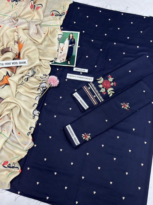 DHANAK 3PC SUIT
