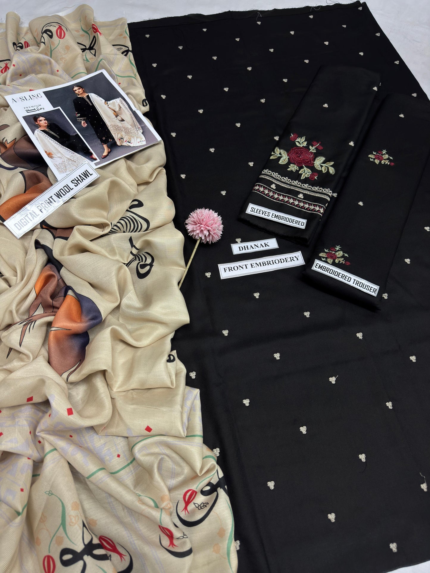 DHANAK 3PC SUIT