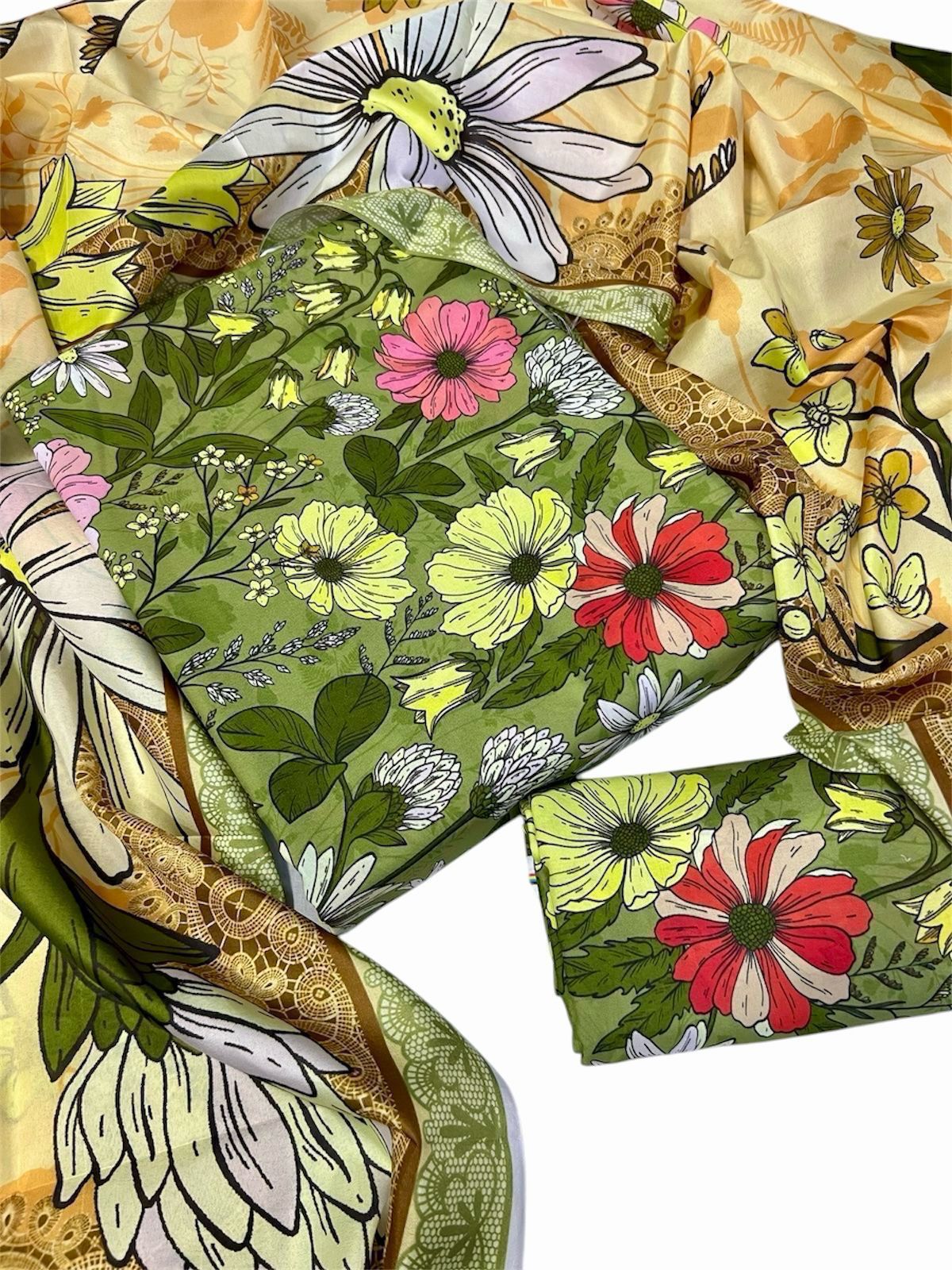 SWISS LAWN 3PC
